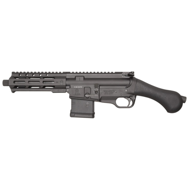 FightLite SCR Raider Semi-automatic Pistol 5.56 NATO 7.25″ Threaded Barrel 10 Rounds Black