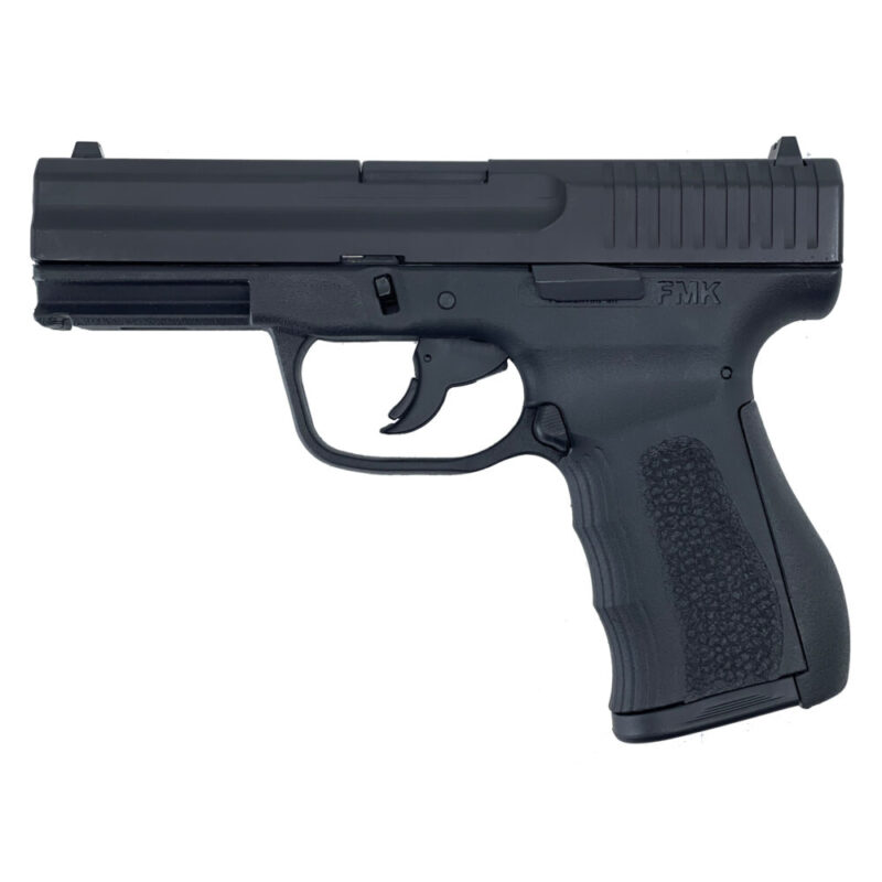 FMK Firearms 9C1-G3 Striker Fired 9MM 3.87″ Stainless Steel Barrel 804 Elite Fast Action Trigger Black