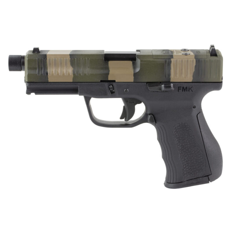 FMK Firearms Gen 3 Striker Fired 9mm 4.5″ Threaded Barrel 2 Magazines Black