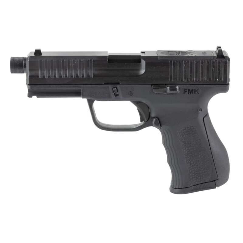 FMK Firearms Gen 3 Striker Fired 9mm 4.5″ Threaded Barrel 14 Rounds Black