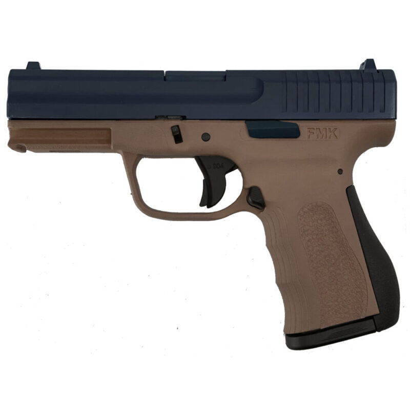 FMK Firearms 9C1G2 Striker Fired 9MM 3.87″ Barrel 10 Rounds Black/Bronze Frame