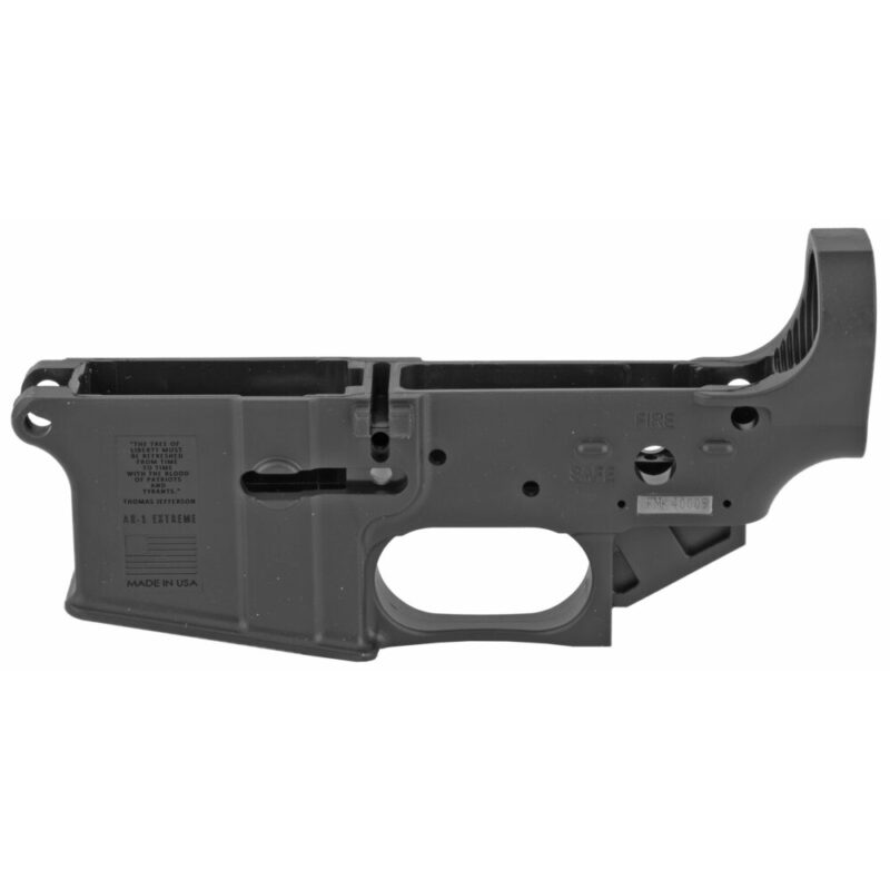 FMK Firearms AR-15 Lower Semi-automatic Black Finish