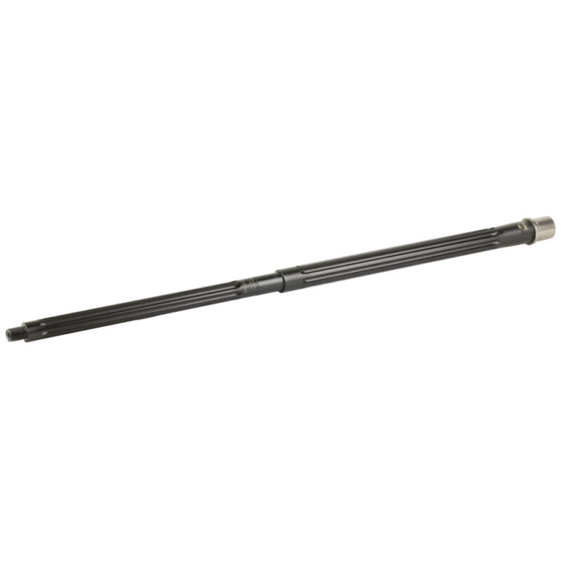 Faxon Firearms Match Series Heavy Fluted Profile 22 ARC 24″ Threaded Barrel 1/2X28 Thread Pitch Black