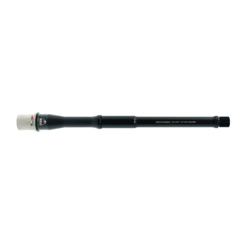 Faxon Firearms Match Series Gunner Profile 338 ARC 11.5″ Threaded Barrel 5/8X24 Thread Pitch Black
