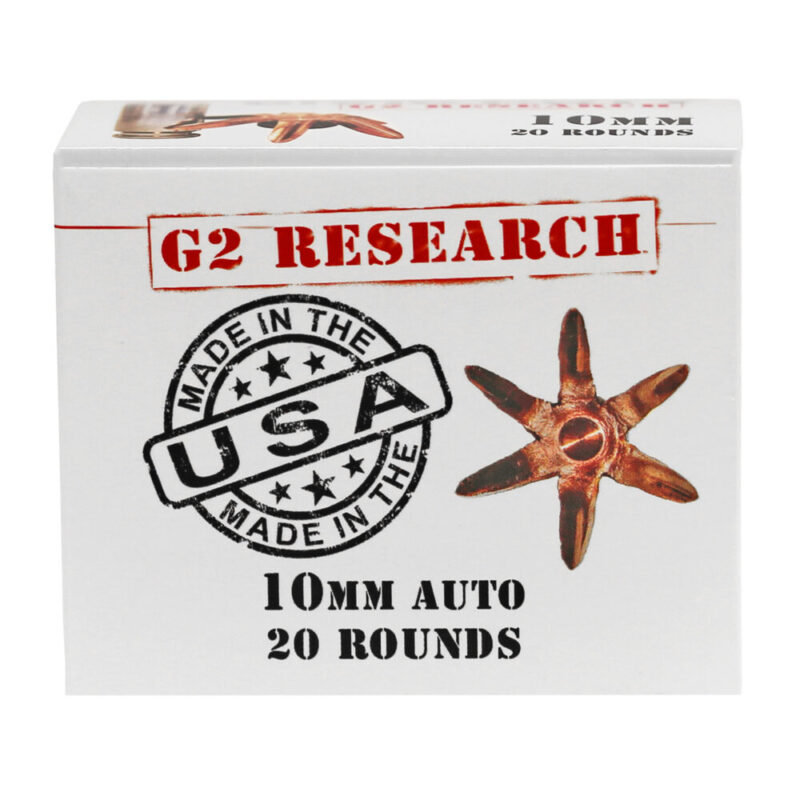 G2 Research Civic Duty 10MM 122 Grain 20 Round Box