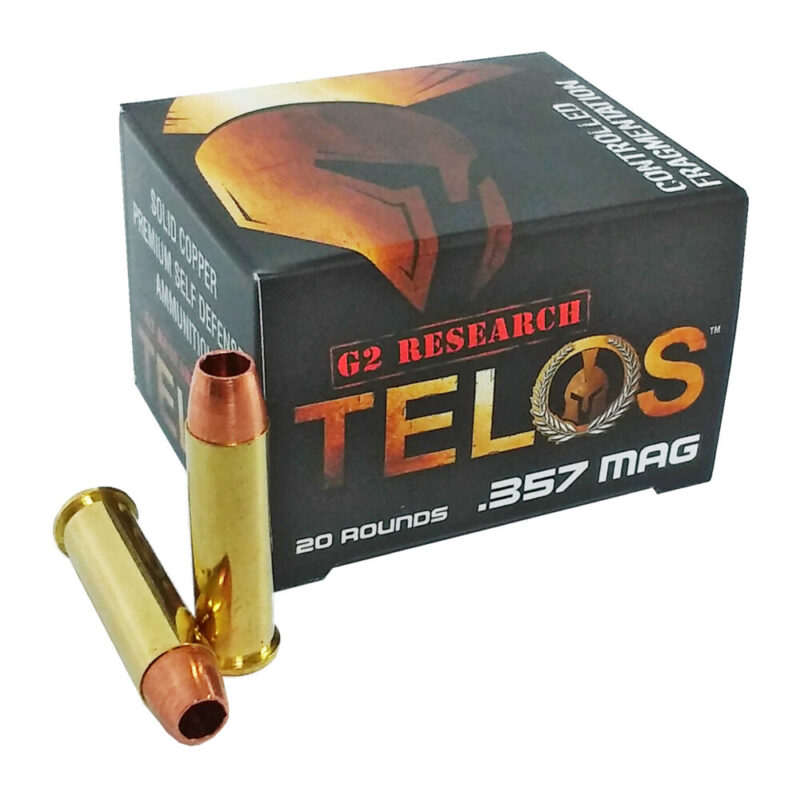 G2 Research Telos 357 Magnum 105 Grain 20 Round Box