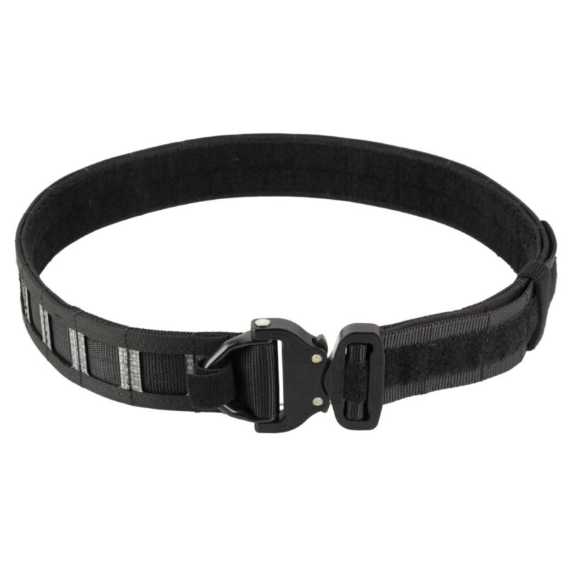 GBRS Group Assaulter Belt System 20 Molle Sections 1.75″ Cobra Buckle with D-Ring Black