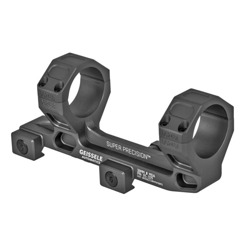 Geissele Automatics Super Precision Mount 30mm Fits Vortex 1-6X Scopes Black Color