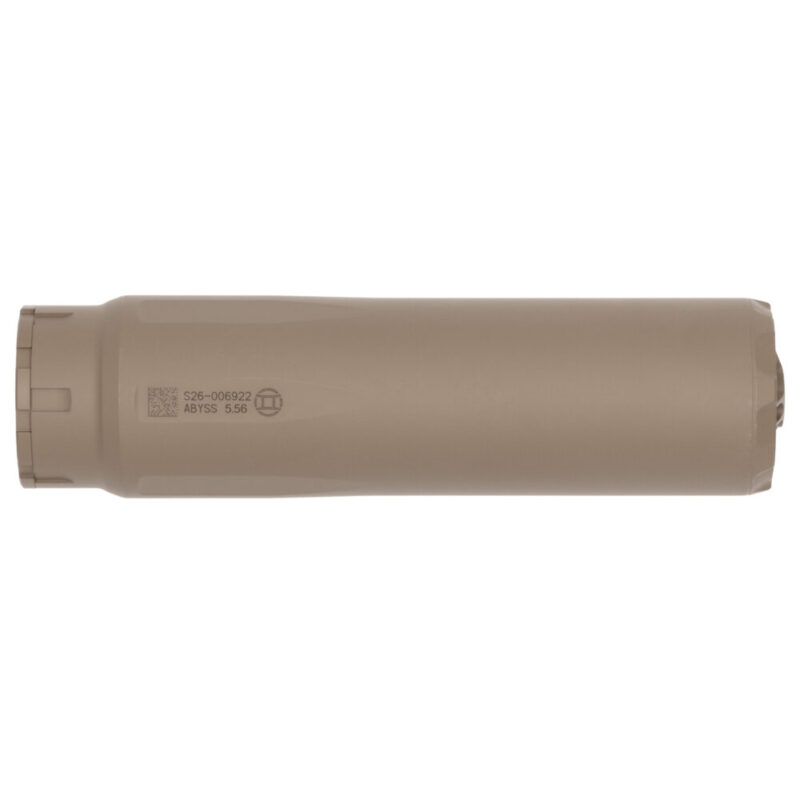 Gemtech ABYSS 5.56 Suppressor 5.56 NATO Stainless Steel and Titanium Construction