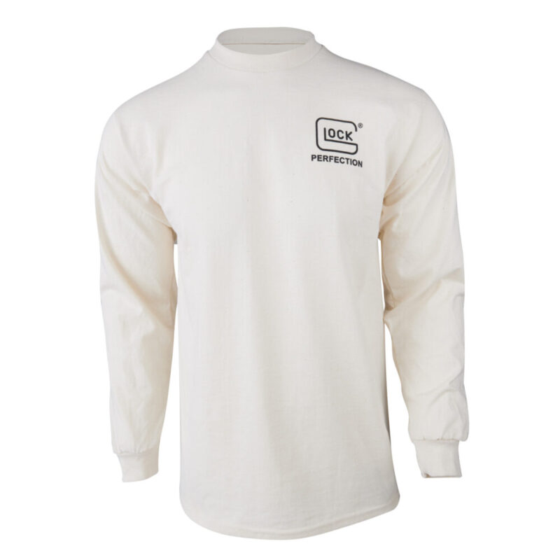 GLOCK OEM Born in Austria Long Sleeve T-Shirt Tan