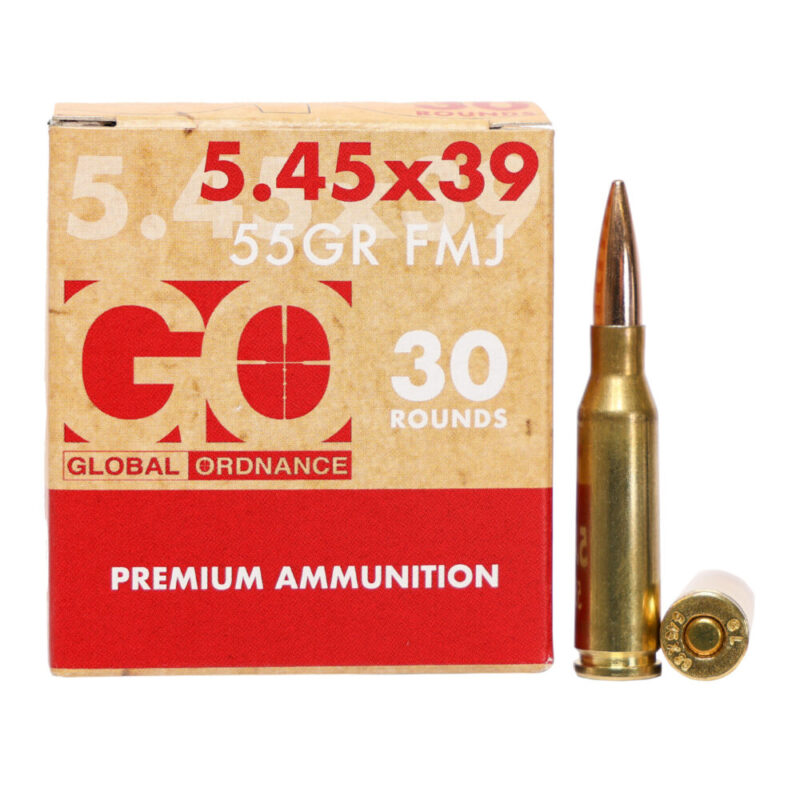 Global Ordnance 5.45X39MM 55 Grain 30 Round Box