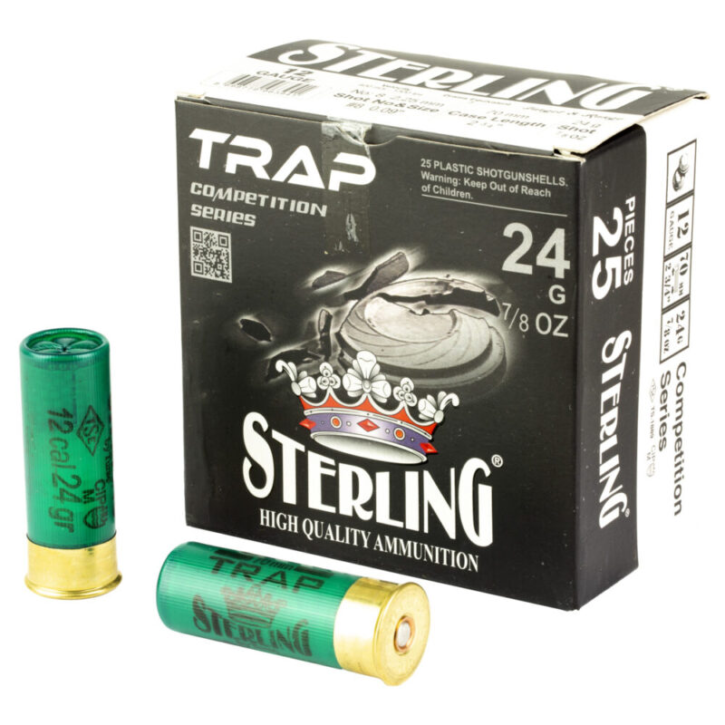 Sterling Competition Series 12 Gauge 2.75″ #8 25 Round Box