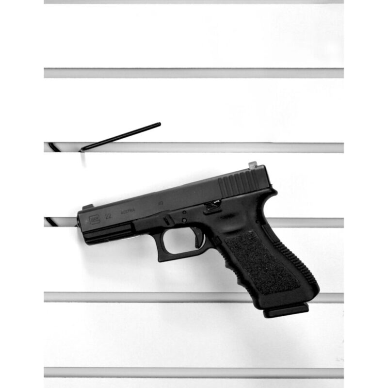 Gun Storage Solutions Slatwall Snipers Vinyl Coated 10-Pack Black