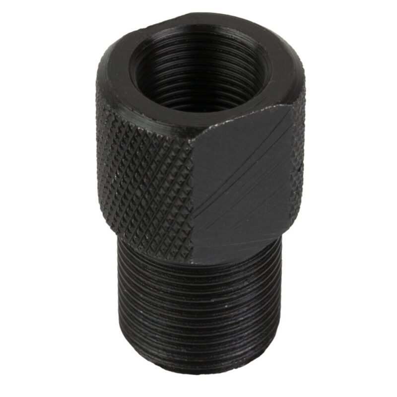 GrovTec Thread Adapter 1/2X28 to 5/X24 Black Oxide Finish