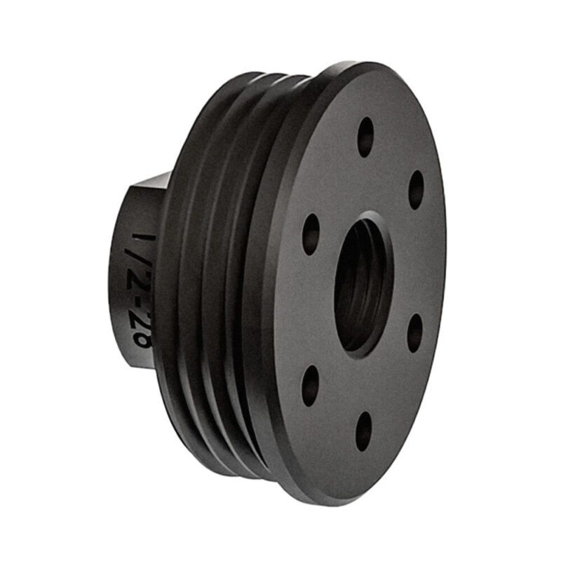 GrovTec HUB Suppressor Adapter 223 Remington/5.56 NATO Black