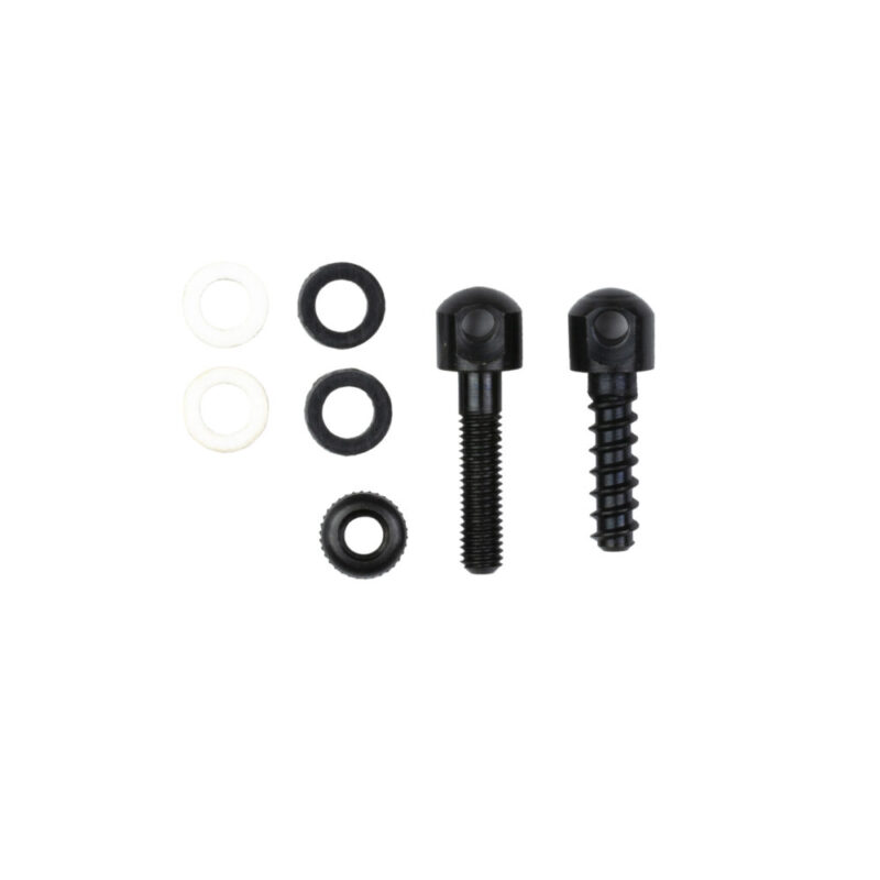 GrovTec GTHM47 Swivel Studs (1) 3/4″ Wood Screw Stud (2) Spacers Black Oxide Finish
