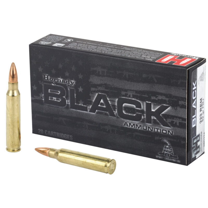 Hornady BLACK 223 Remington 62 Grain 20 Round Box