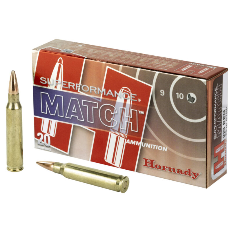 Hornady SuperFormance 223 Remington 75 Grain 20 Round Box