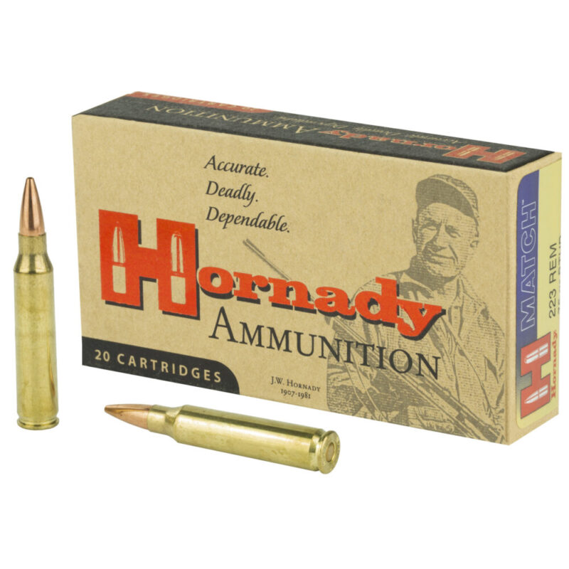 Hornady Hunting 223 Remington 75 Grain 20 Round Box