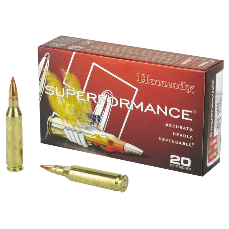 Hornady Superformance 243WIN 95 Grain 20 Round Box
