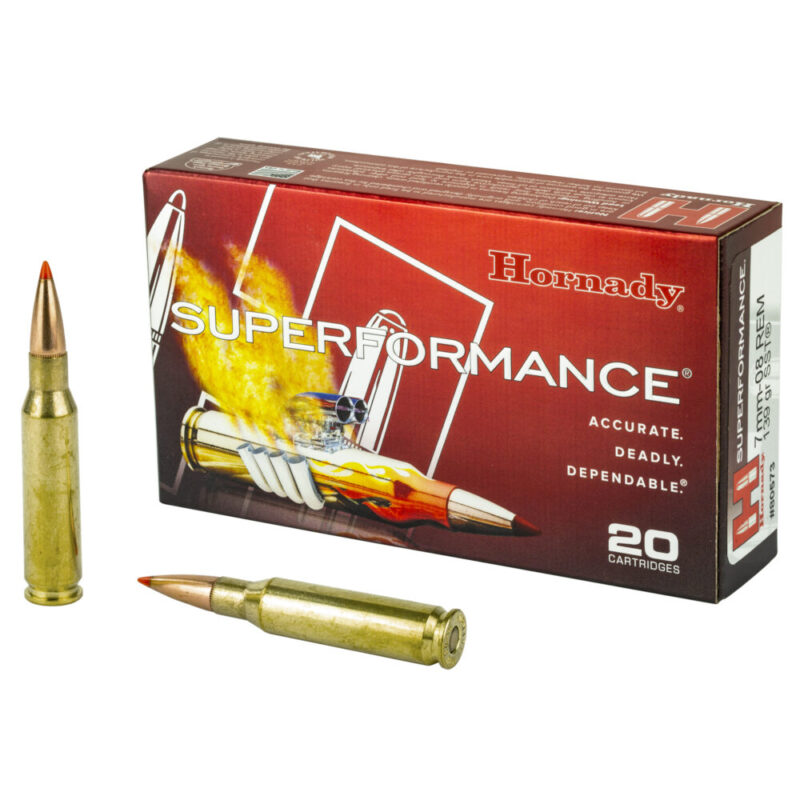 Hornady SuperFormance 7MM-08 139 Grain 20 Round Box