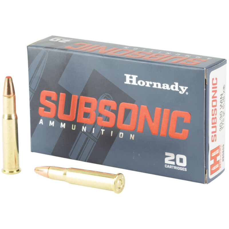Hornady Subsonic 30-30 Winchester 175 Grain 20 Round Box