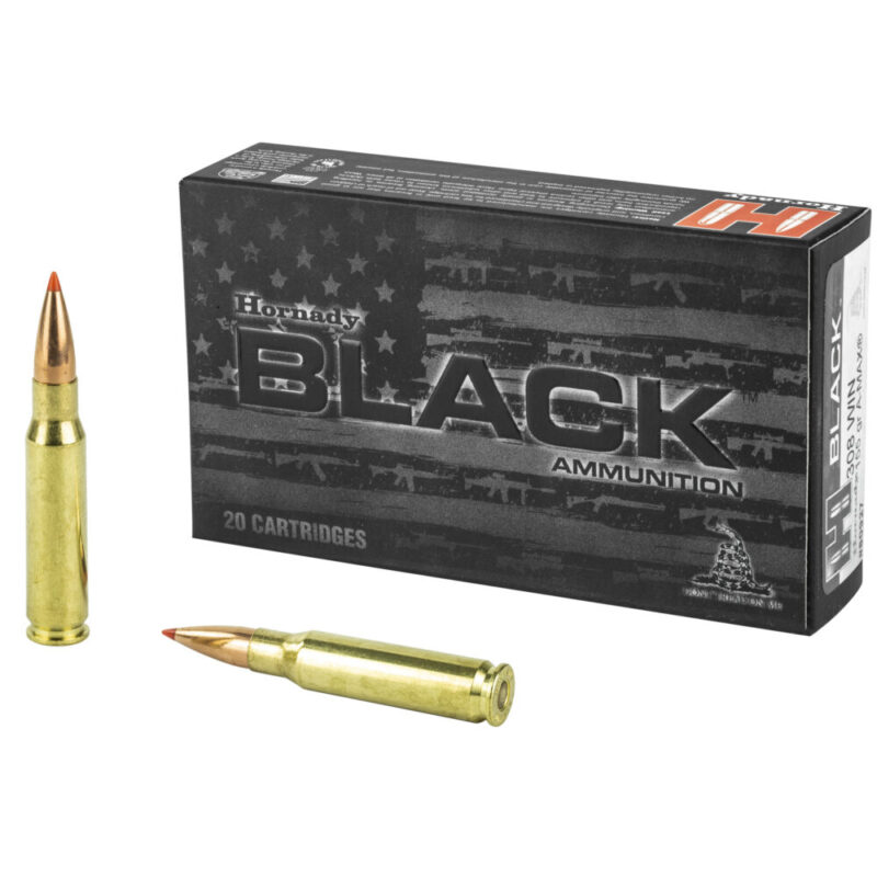 Hornady BLACK 308 Winchester 155 Grain 20 Round Box