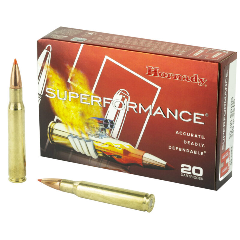 Hornady Superformance Ammunition 30-06 150 Grain 20 Round Box
