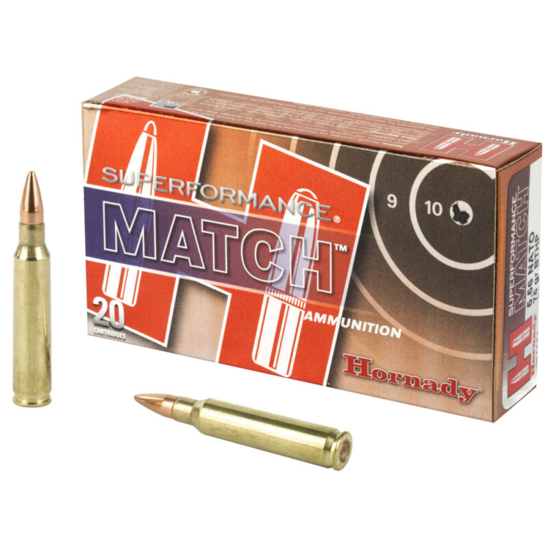 Hornady Superformance 5.56 NATO 75 Grain 20 Round Box