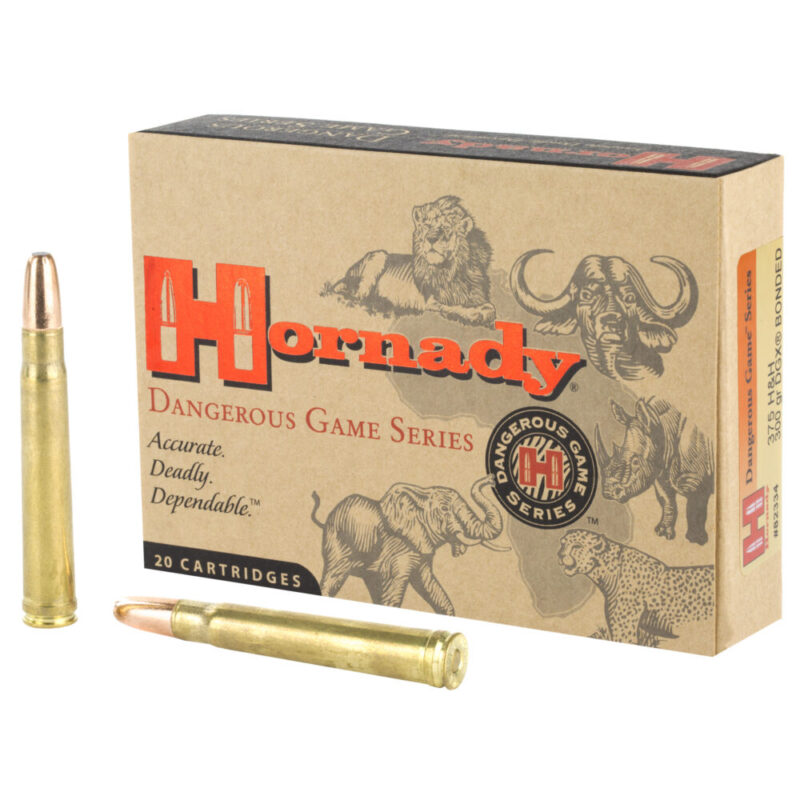 Hornady Dangerous Game 375H&H 300Gr 20 Round Box