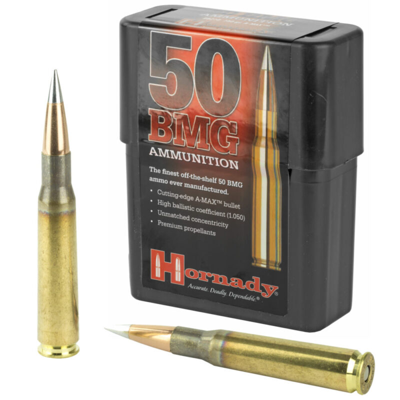 Hornady Match 50BMG 750 Grain 10 Round Box