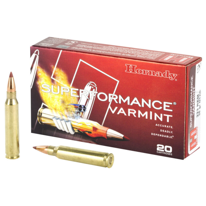 Hornady Superformance Varmint 223 Remington 35 Grain 20 Round Box