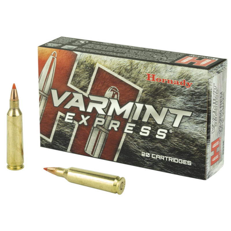 Hornady Varmint Express 22-250 50 Grain 20 Round Box
