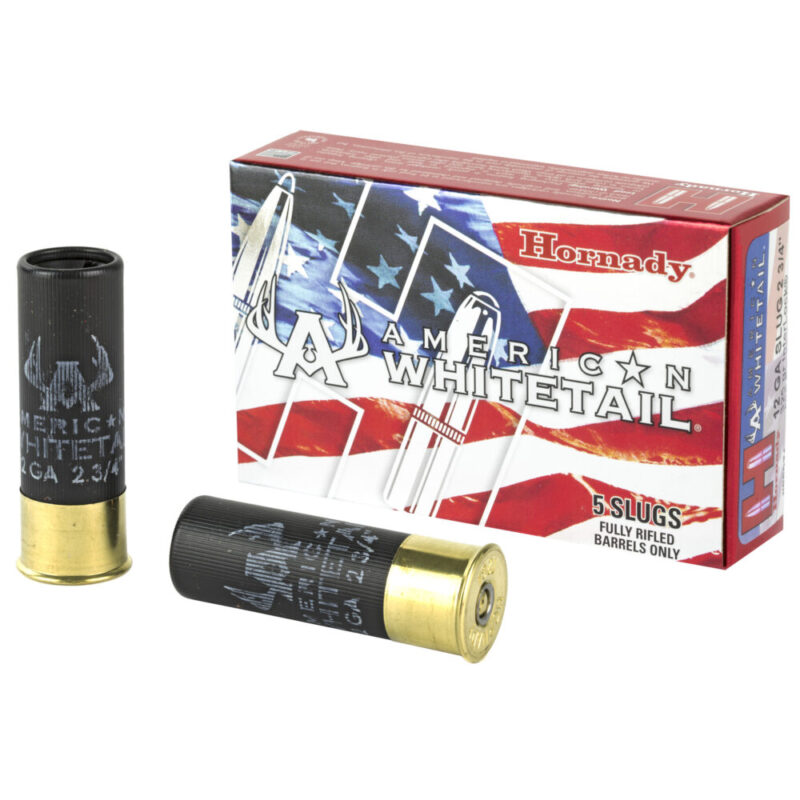 Hornady American Whitetail 12 Gauge 2.75″ 325 Grain