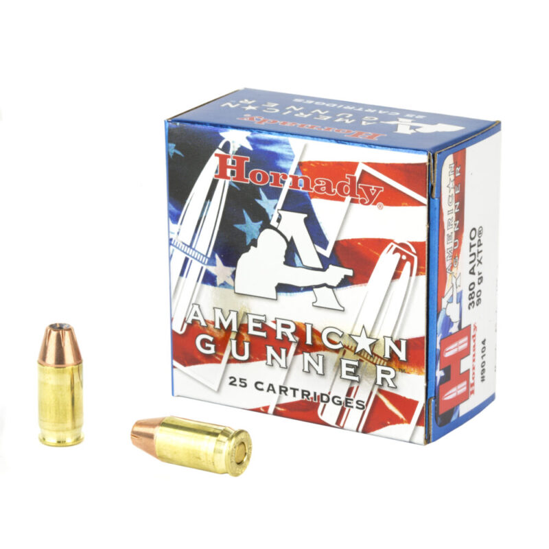 Hornady American Gunner 380ACP 90 Grain 25 Round Box