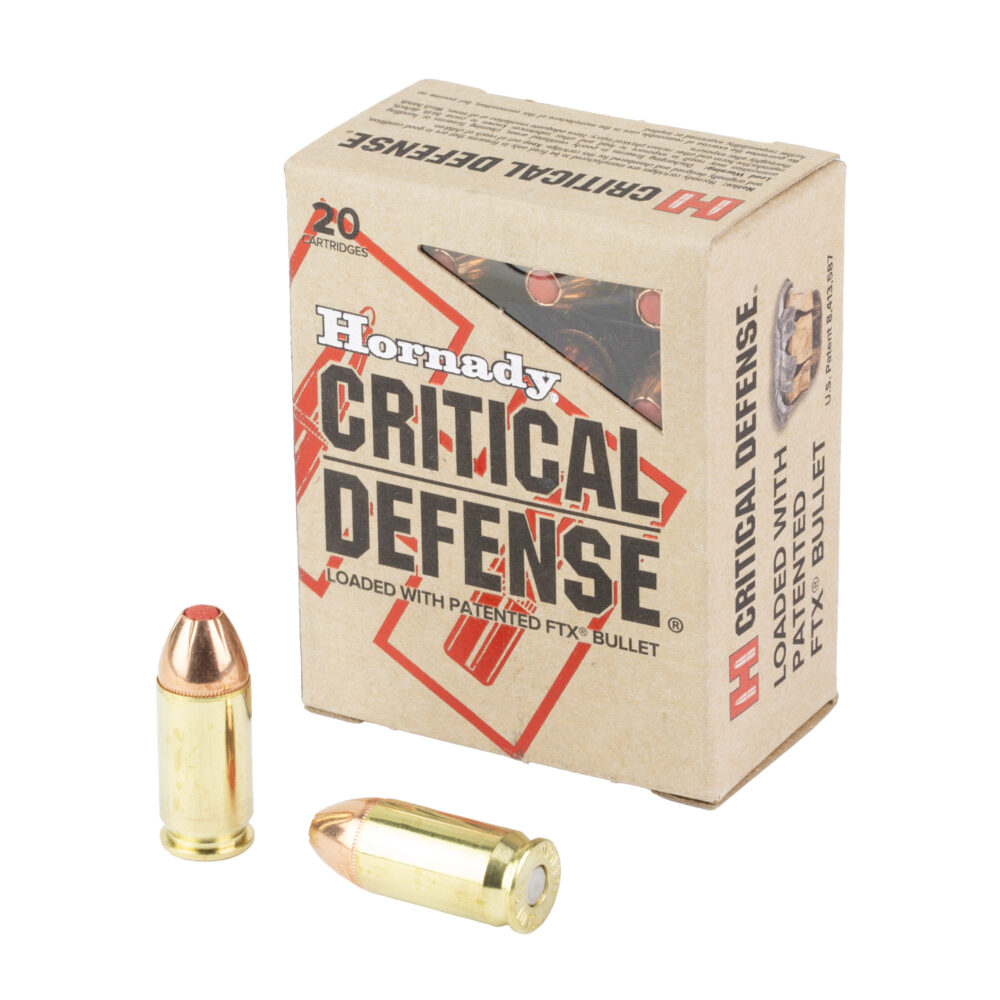 Hornady Critical Defense 45ACP 185 Grain 20 Round Box