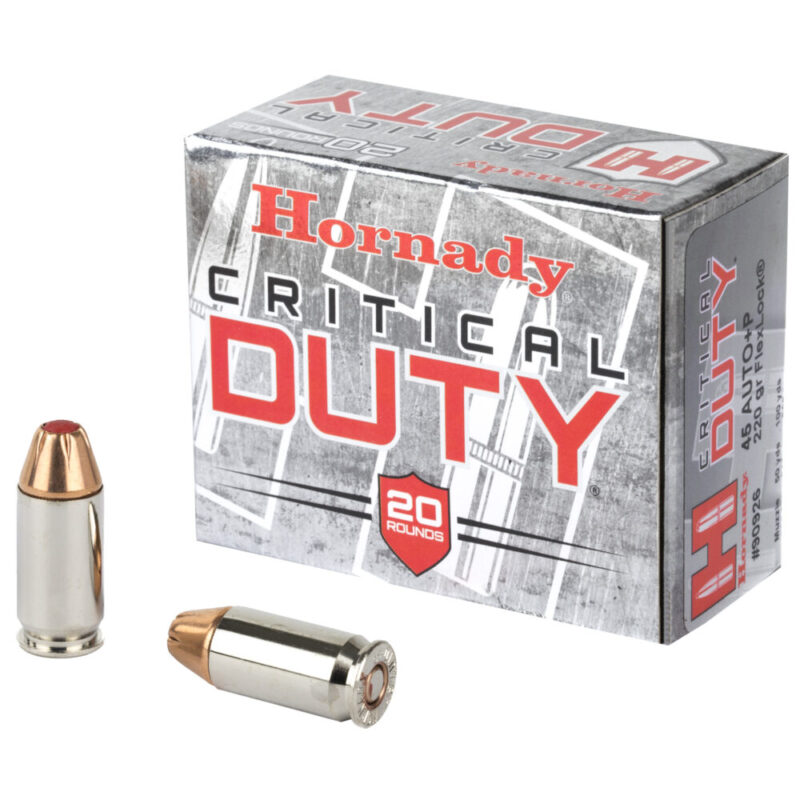Hornady Critical Duty 45ACP +P 220 Grain 20 Round Box