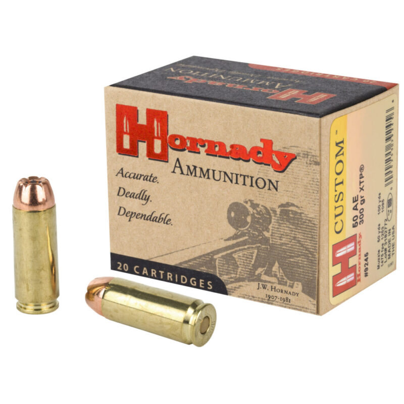 Hornady Custom 50 Action Express 300 Grain 20 Round Box