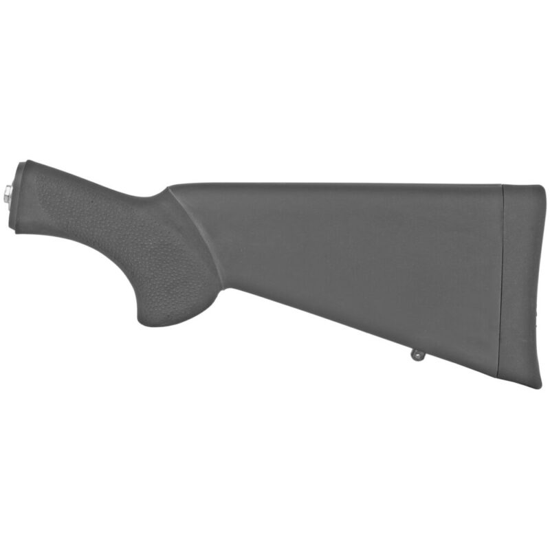 Hogue Overmolded Stock Fits Remington 870 Black