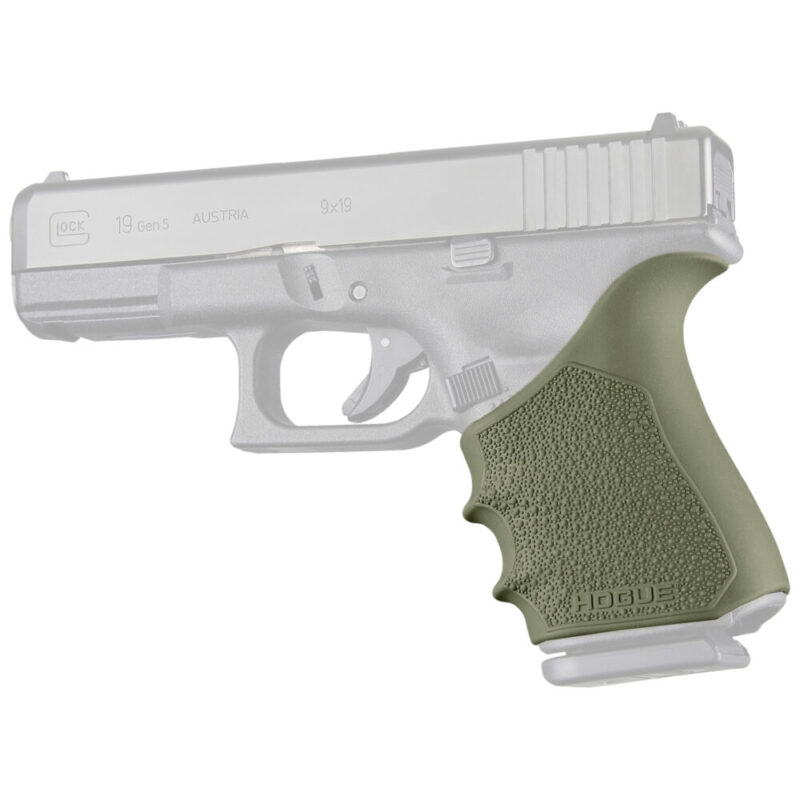 Hogue HandALL Beavertail Grip Sleeve Fits Glock 19/23/32/38 Gen 1-2-5