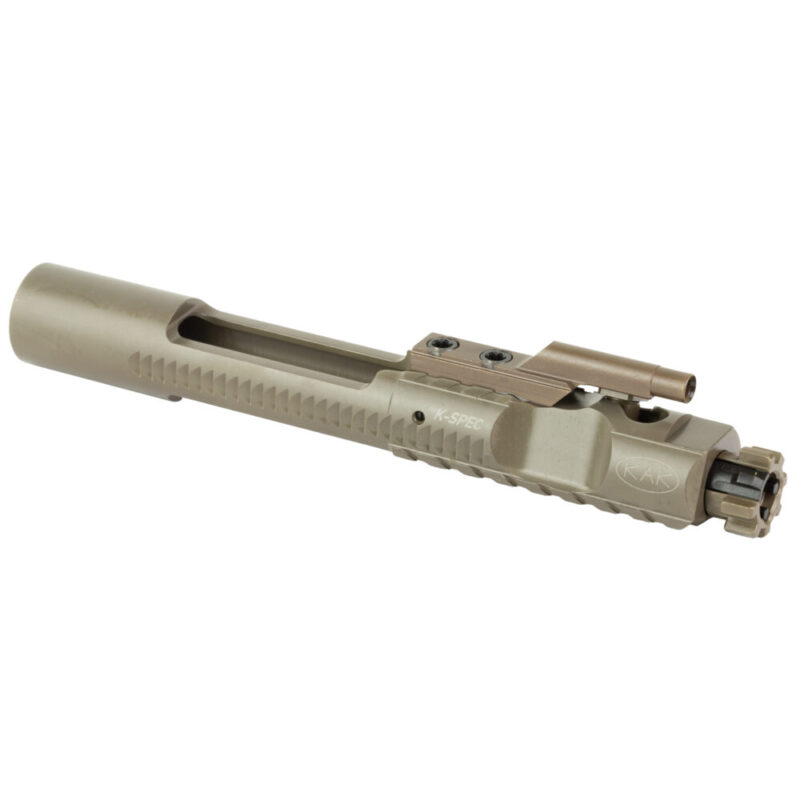 KAK Industry K-SPEC Enhanced Bolt Carrier Group For AR-15 5.56 NATO/300 Blackout 9310 Steel Bolt Flat Dark Earth