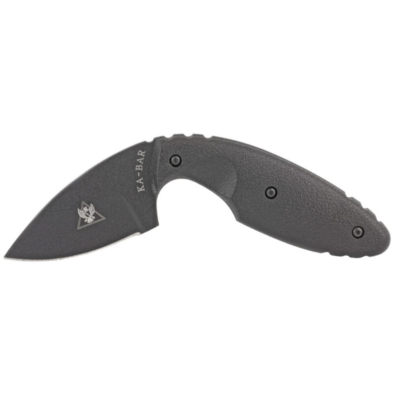 KA-BAR Knives TDI Law Enforcement Fixed Blade Knife AUS 8A Steel Black