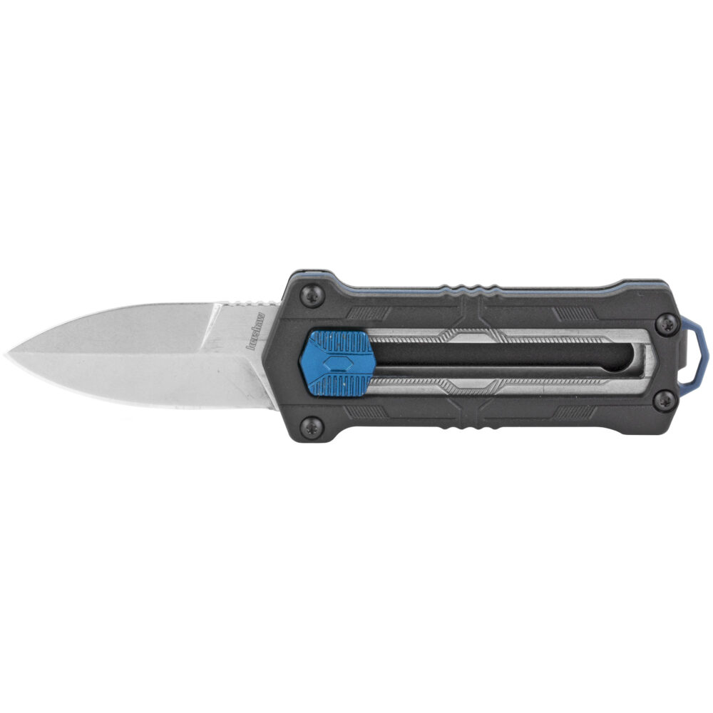Kershaw Kapsule Folding Knife 1.9″ Silver Blade Black Handle