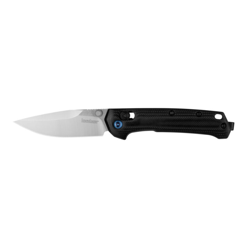Kershaw Celestion Folding Knife 2.71″ Drop Point Blade D2 Blade Steel Silver