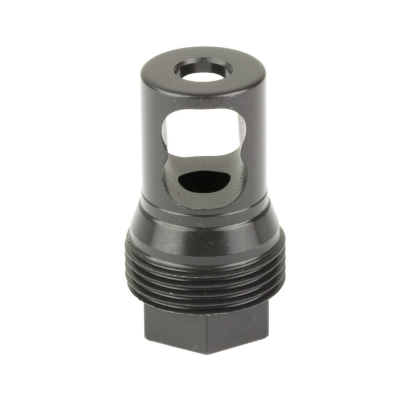 KGM Taper Muzzle Brake Threaded 1/2X28 Fits R30T/R338 Suppressors Black