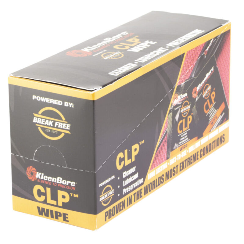 Kleen-Bore CLP Wipe Powered By Break Free 50 Per Pack