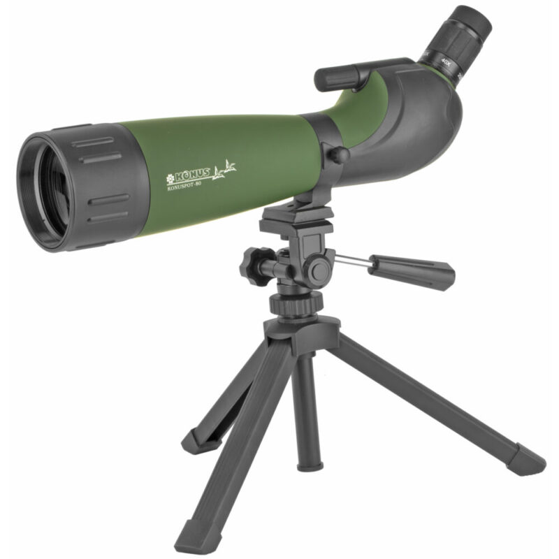 Konus KonuSpot-80 Spotting Scope 20-60X80 Green/Black Color