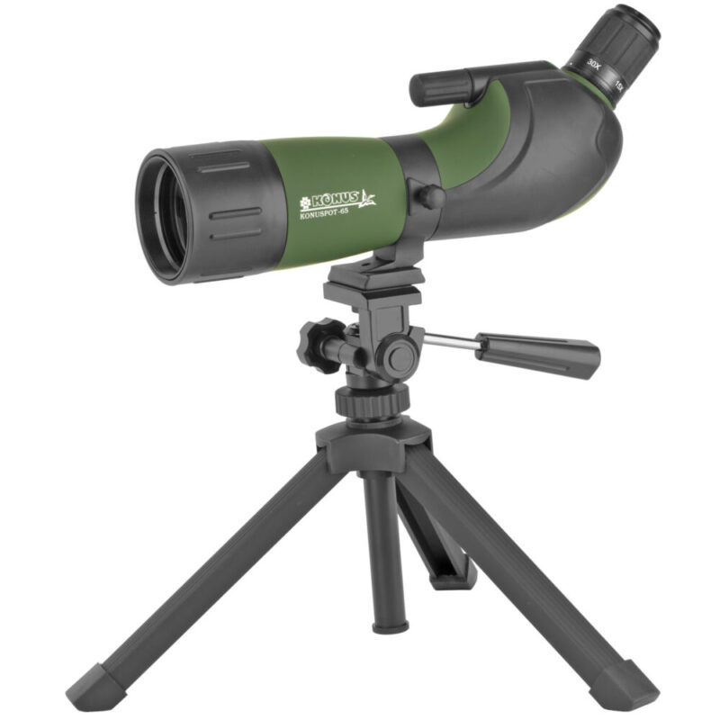 Konus KonuSpot-65 Spotting Scope 15-45X65 Green/Black Color