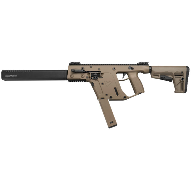 KRISS USA Inc Vector CRB Gen II 10MM 16″ Barrel 6-Position Adjustable Stock Flat Dark Earth