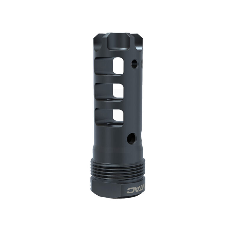 LanTac USA LLC Dragon Muzzle Brake 223 Remington/5.56 NATO 1/2X28 Thread Pitch Black
